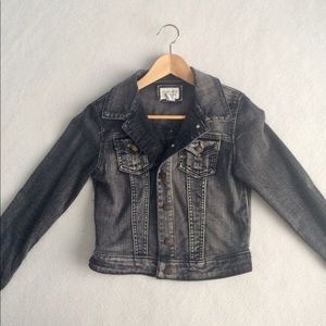 Forever 21 Cropped Jean Jacket